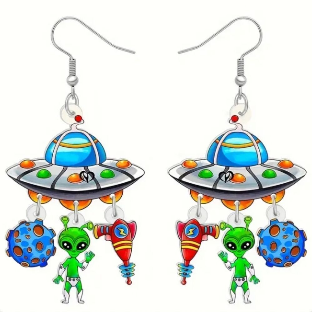 Hand crafted dangle earrings